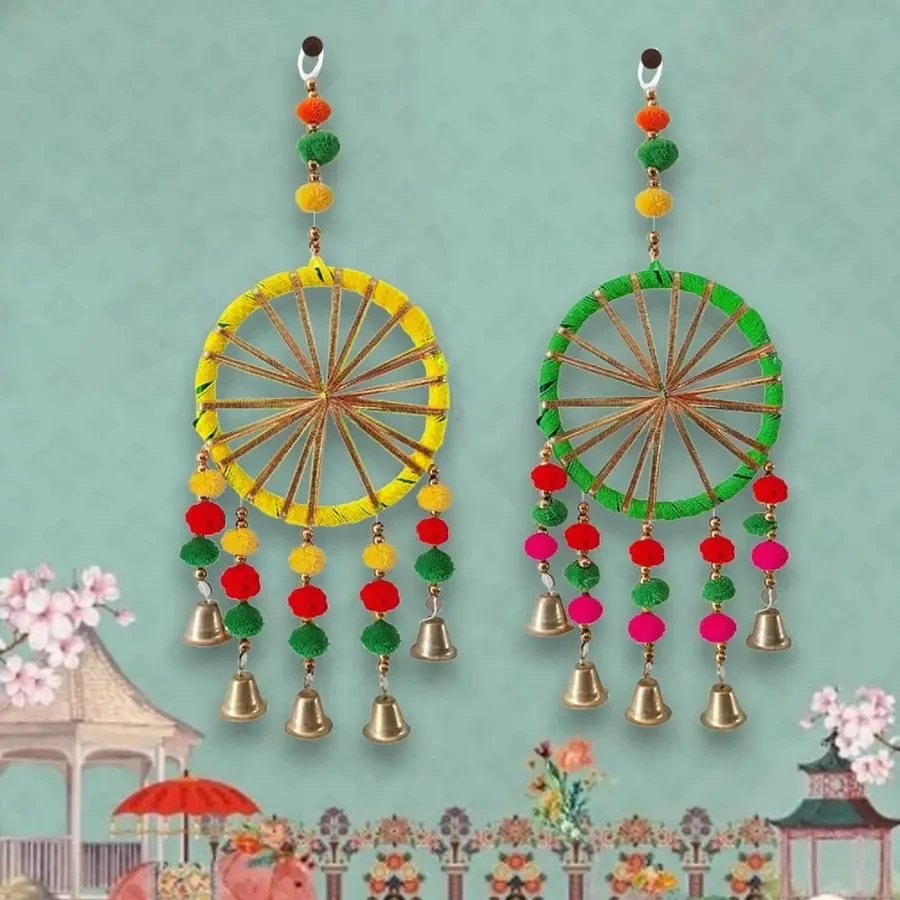 Chakri Latkan Toran / Bandhanwar (Multicolor) - Party Propz